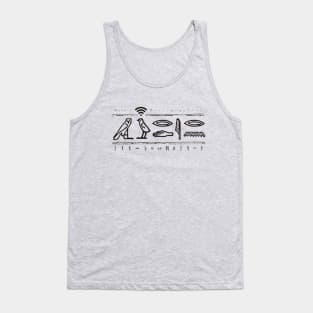 modern hieroglyphics Tank Top